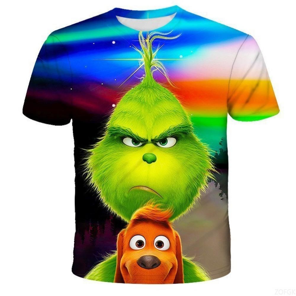 Summer 2025 New Green Hair Monster Grinch 3D Digital Printed Casual Loose Breathable Women s Short Sleeved T-shirt S
Summer 2025 New Green Hair Monster Grinch 3D Digital Printed Casual Loose Breathable Women s Short Sleeved T-shirt S