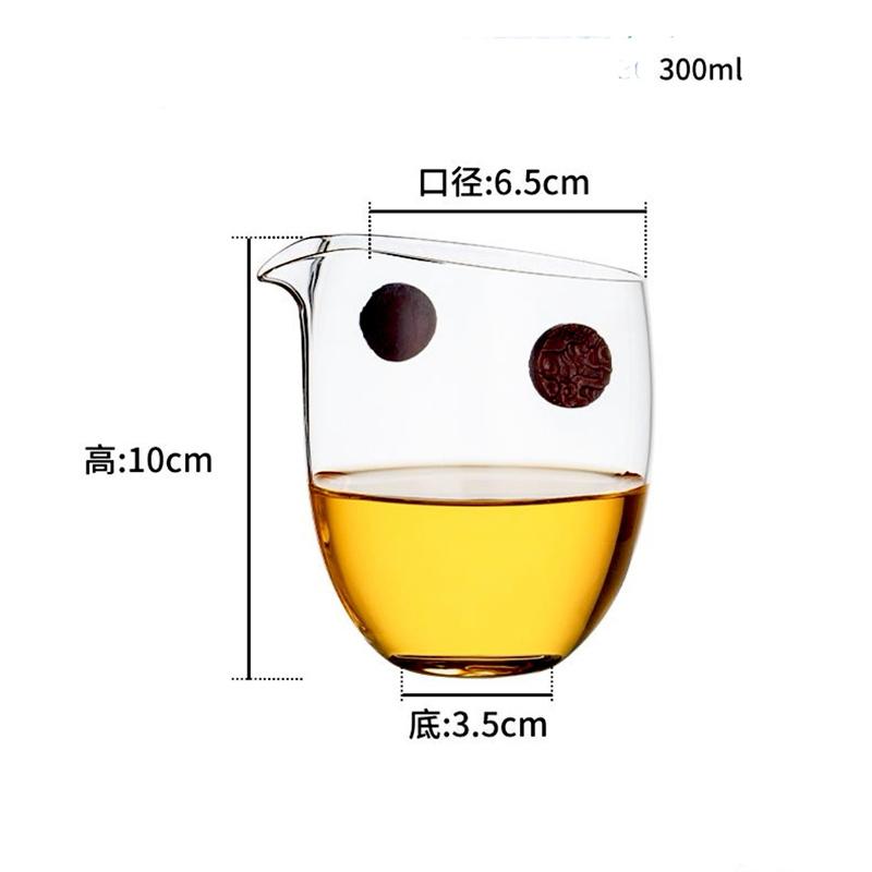 300ml Anti scalding Wood chips Heat Resistant Glass Fair Cup Tea Dispenser Chahai Tea Cup Kungfu Tea Set Accessories 300ML чистий
300ml Anti scalding Wood chips Heat Resistant Glass Fair Cup Tea Dispenser Chahai Tea Cup Kungfu Tea Set Accessories 300ML чистий