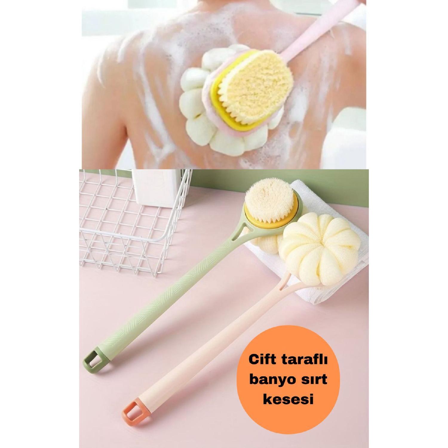 2 In 1 Horse Hair And Loofah Shower Body Brush Pouch With Double Sided Silicone Handle
2 In 1 Horse Hair And Loofah Shower Body Brush Pouch With Double Sided Silicone Handle
