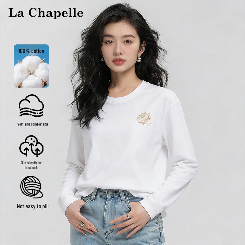 La Chapelle Women s Floral Print Cotton Long-Sleeve T-Shirt 2XL
La Chapelle Women s Floral Print Cotton Long-Sleeve T-Shirt 2XL