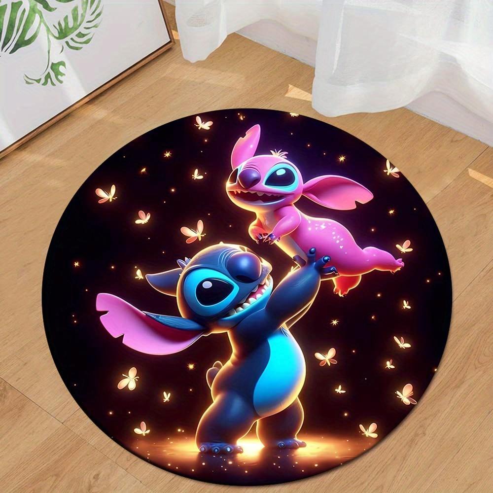 1pc Anna & Stitch Round Area Rug , Playroom Bedroom Living Room Indoor Decor Rug , Perfect for Leisure Areas , Bedside , Cloakroom , and Out 80cm/31.5in
1pc Anna & Stitch Round Area Rug , Playroom Bedroom Living Room Indoor Decor Rug , Perfect for Leisure Areas , Bedside , Cloakroom , and Out 80cm/31.5in