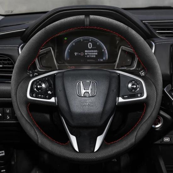 Ручна stitching Нековзка Спортивний стиль Чохол на кермо автомобіля Для Honda Civic 10 2016- CR-V 2017- Clarity 2018- style 4
Ручна stitching Нековзка Спортивний стиль Чохол на кермо автомобіля Для Honda Civic 10 2016- CR-V 2017- Clarity 2018- style 4