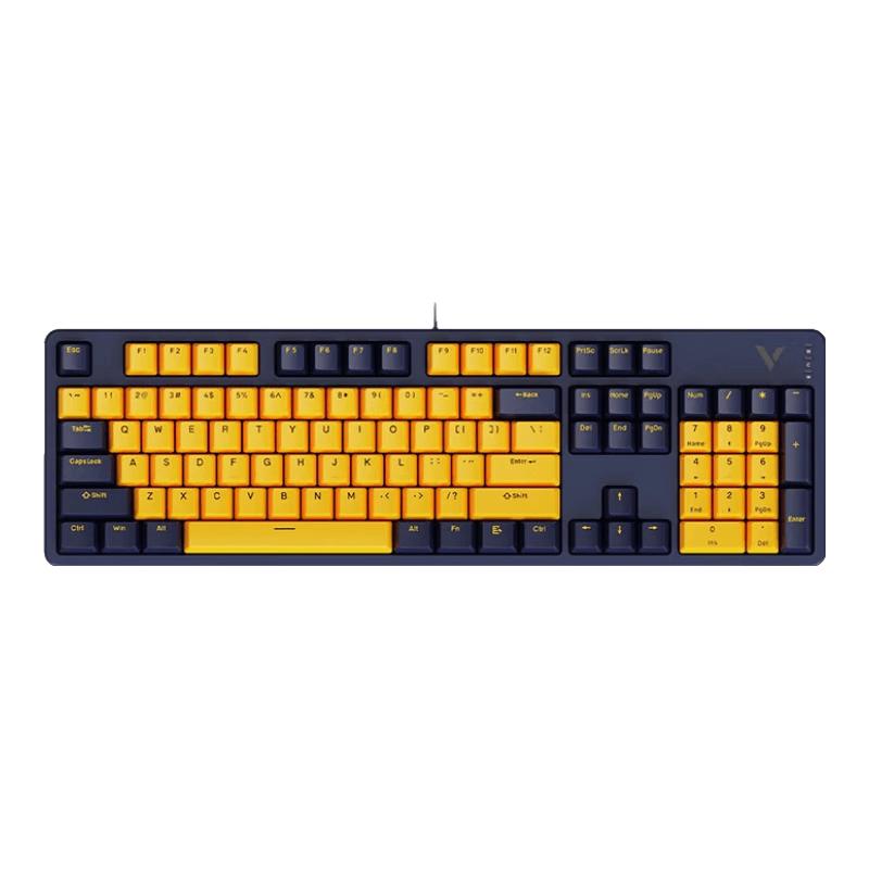 Rapoo V500PRO 104-Key Wired Mechanical Keyboard
Rapoo V500PRO 104-Key Wired Mechanical Keyboard