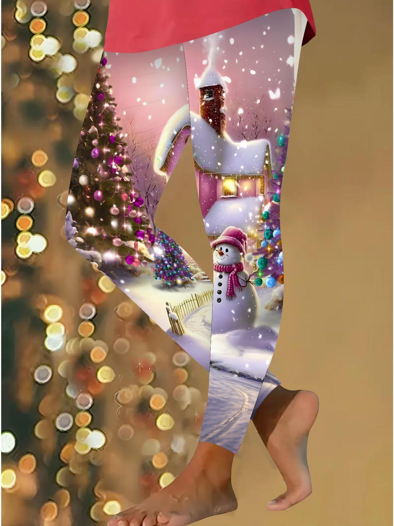 Женские рождественские леггинсы для йоги с эластичными принтами, фитнес, бег, спортзал, активные штаны XXL розовый
Женские рождественские леггинсы для йоги с эластичными принтами, фитнес, бег, спортзал, активные штаны XXL розовый
