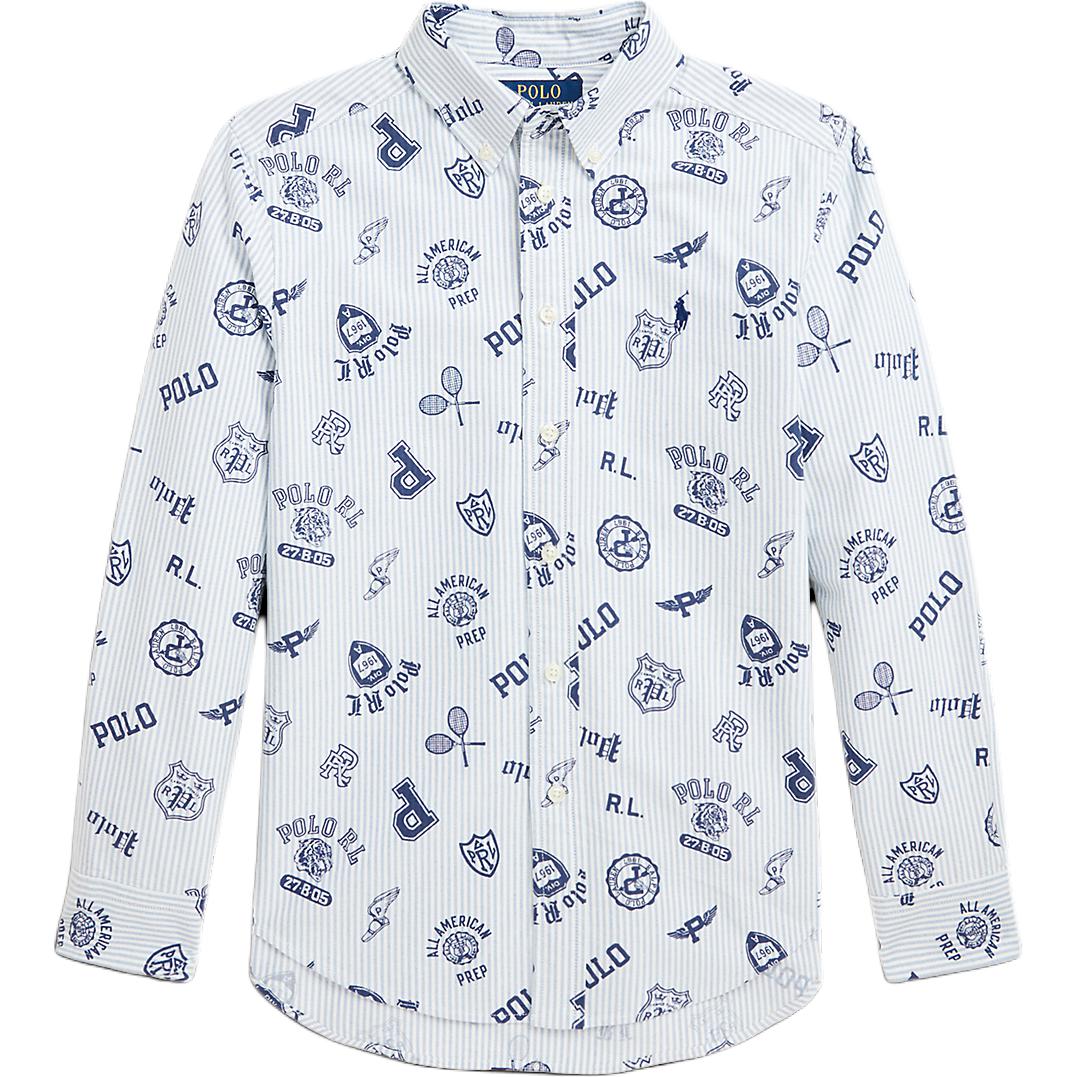 Рубашка с длинным рукавом с логотипом Polo Ralph Lauren Детские рубашки Белый CWPOWOVY6820514-999 M
Рубашка с длинным рукавом с логотипом Polo Ralph Lauren Детские рубашки Белый CWPOWOVY6820514-999 M