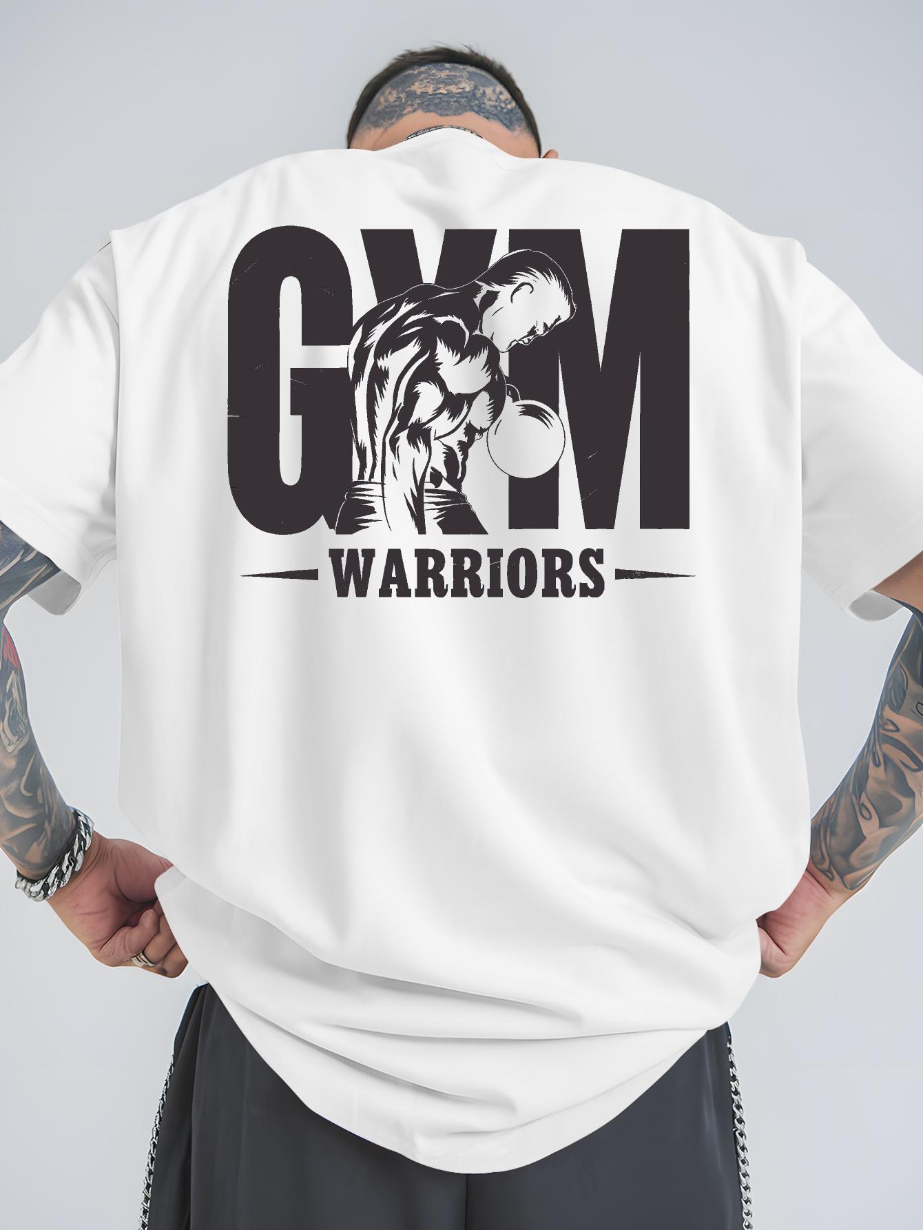 Gym Warrior Мужская хлопковая футболка Летняя с коротким рукавом Уличный стиль Спортивная посадка Белая - Мужская летняя хлопковая футболка с принтом S разноцветный
Gym Warrior Мужская хлопковая футболка Летняя с коротким рукавом Уличный стиль Спортивная посадка Белая - Мужская летняя хлопковая футболка с принтом S разноцветный