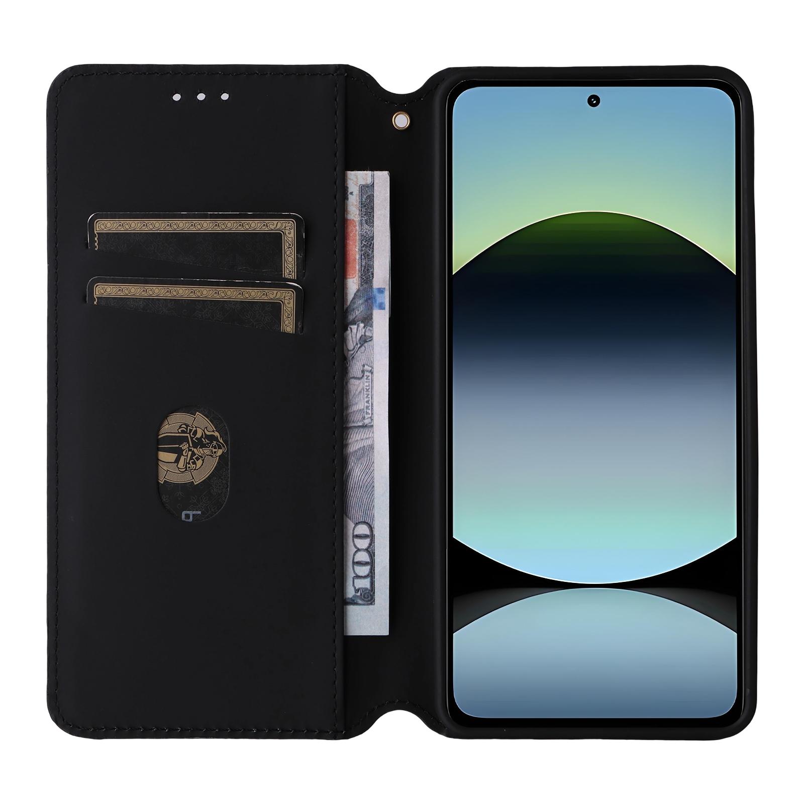 Для Xiaomi Redmi Note 14 4G (163,25x76,55x8,16 мм) Чохол-гаманець, ромб, друкований шкіряний чохол для телефону Black
Для Xiaomi Redmi Note 14 4G (163,25x76,55x8,16 мм) Чохол-гаманець, ромб, друкований шкіряний чохол для телефону Black