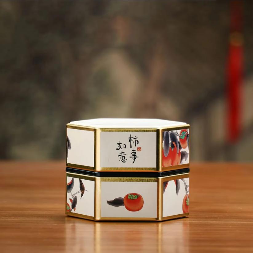 Creative Tea Can Portable Hexagonal Tin Cans Business Trips Universal Metal Sealed Container Tea/flower Tea Moisture-proof Box
Creative Tea Can Portable Hexagonal Tin Cans Business Trips Universal Metal Sealed Container Tea/flower Tea Moisture-proof Box