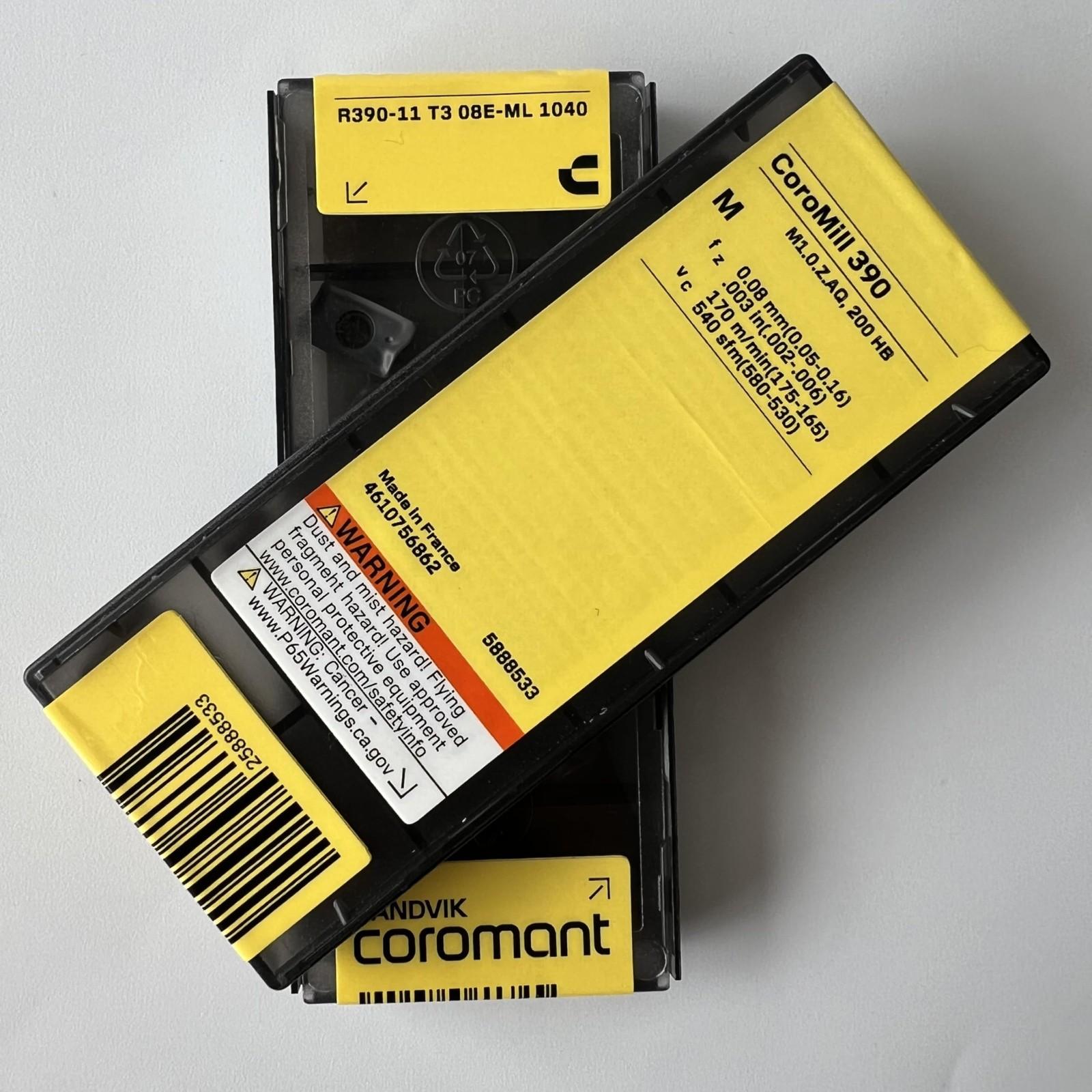 SANDVIK / R390-11T308E-ML 1040 / Original Swedish hard alloy blade 10 Pcs
SANDVIK / R390-11T308E-ML 1040 / Original Swedish hard alloy blade 10 Pcs