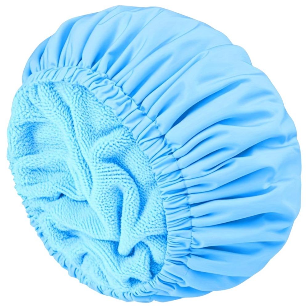 Washable Double Layer Bath Towel Reusable Hair Drying Bonnet Gift for Family, Friends, Girlfriend Blue
Washable Double Layer Bath Towel Reusable Hair Drying Bonnet Gift for Family, Friends, Girlfriend Blue