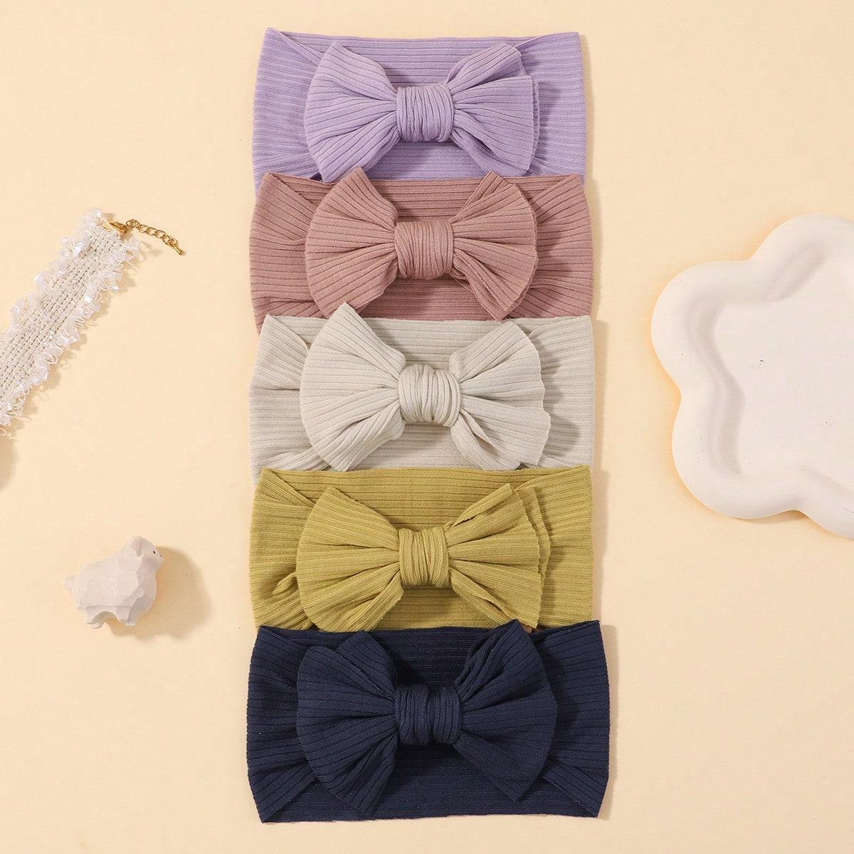 5pcs/Set Knitted Children Hairband Solid Color Strips Cute Bow Headband for Infant Baby Kids Sport Hair Accessories
5pcs/Set Knitted Children Hairband Solid Color Strips Cute Bow Headband for Infant Baby Kids Sport Hair Accessories