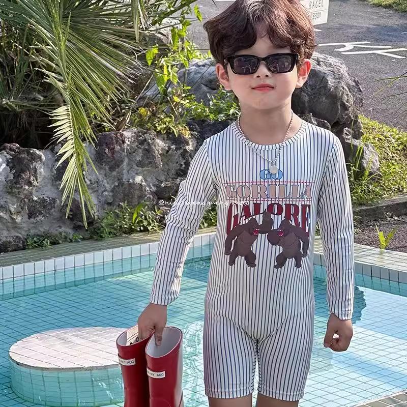 2025 Boys Trendy Long-Sleeved Quick-Drying Swim Suit for Hot Springs & Water Parks For height ~90cm
2025 Boys Trendy Long-Sleeved Quick-Drying Swim Suit for Hot Springs & Water Parks For height ~90cm