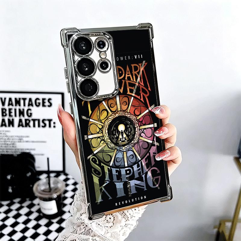 Stephen King The Dark Tower Soft Phone Case For Samsung Galaxy S26 Ultra S25 Edge S24 FE S23 Plus S22 S21 + S20 Plating Anti-Fal Samsung S23 Ultra
Stephen King The Dark Tower Soft Phone Case For Samsung Galaxy S26 Ultra S25 Edge S24 FE S23 Plus S22 S21 + S20 Plating Anti-Fal Samsung S23 Ultra