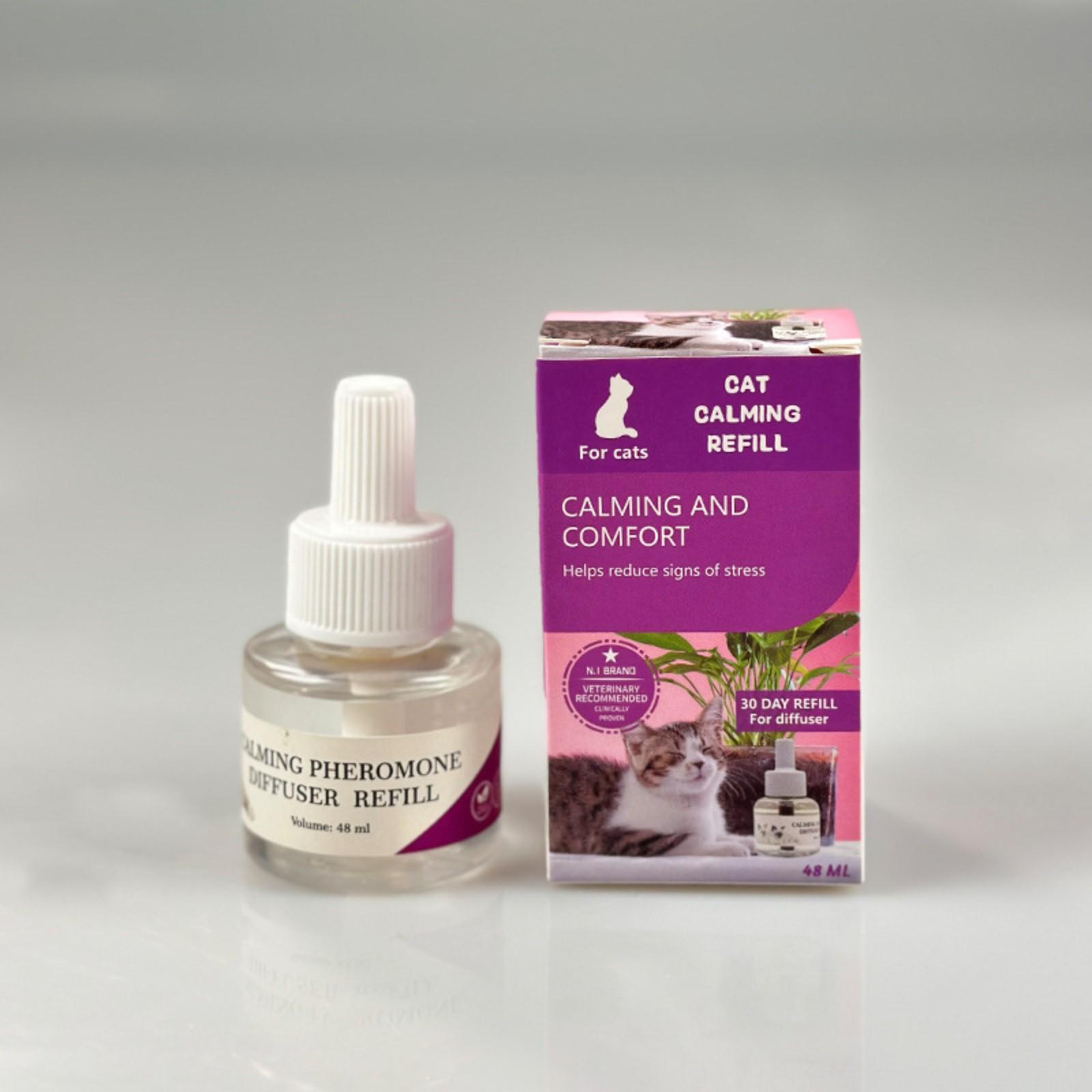 48ML Pheromone Diffuser For Cats Cat Pheromone Plug-In Relaxants Start Kit Refill Calming Spray For For Calm Relaxing Home cat One Size фиолетовый
48ML Pheromone Diffuser For Cats Cat Pheromone Plug-In Relaxants Start Kit Refill Calming Spray For For Calm Relaxing Home cat One Size фиолетовый