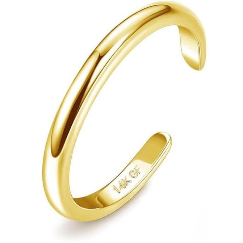 Bobisty 14K Gold Plated Toe Rings for Women Adjustable Toe Ring Cute Opal Flower Toe Rings Open Band Beach Summer Foot Jewelry
Bobisty 14K Gold Plated Toe Rings for Women Adjustable Toe Ring Cute Opal Flower Toe Rings Open Band Beach Summer Foot Jewelry