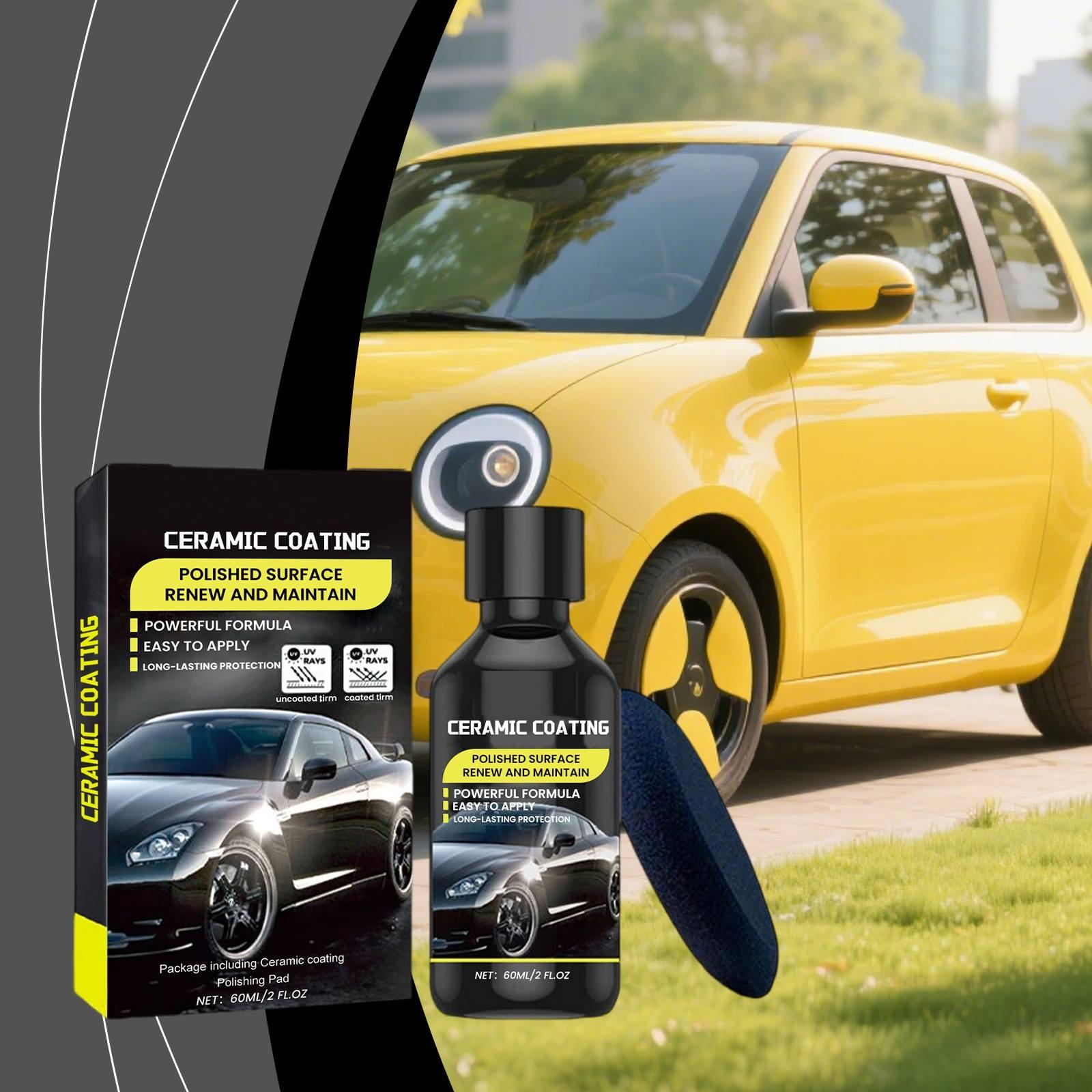 Автомобильное керамическое покрытие, Набор для ухода за автомобильным покрытием, Защита лакокрасочного покрытия, Полироль для автомобильного покрытия со спонжем, 60 мл One Size белый
Автомобильное керамическое покрытие, Набор для ухода за автомобильным покрытием, Защита лакокрасочного покрытия, Полироль для автомобильного покрытия со спонжем, 60 мл One Size белый