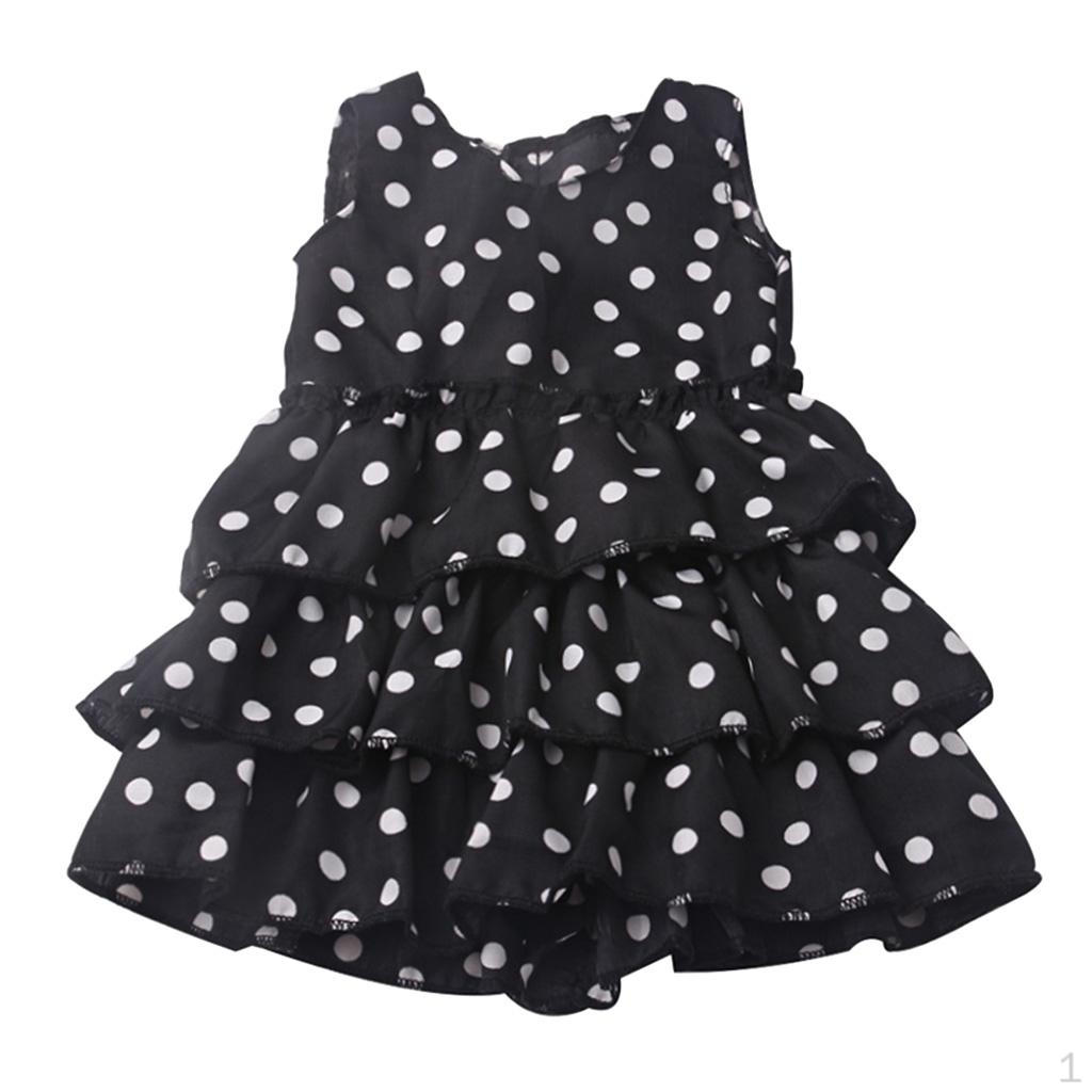 Doll Dress Dotted Sleeveless Party Gown for 18 Inch Dolls Outfit
Doll Dress Dotted Sleeveless Party Gown for 18 Inch Dolls Outfit