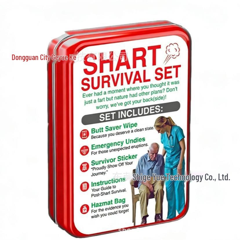 Funny Shart Survival Kit: Essential Tool Set One Size
Funny Shart Survival Kit: Essential Tool Set One Size