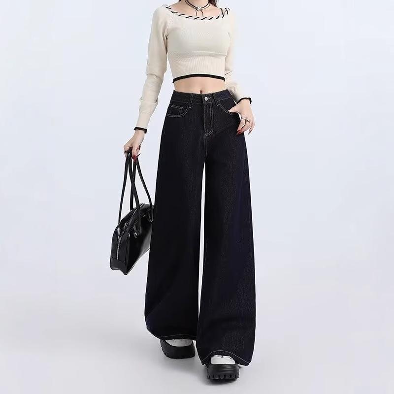 Retro High Waist Wide Leg Denim Pants for Women - Autumn 2024 Collection, Versatile, Loose, and Floor-Length 5XL темно-синий
Retro High Waist Wide Leg Denim Pants for Women - Autumn 2024 Collection, Versatile, Loose, and Floor-Length 5XL темно-синий