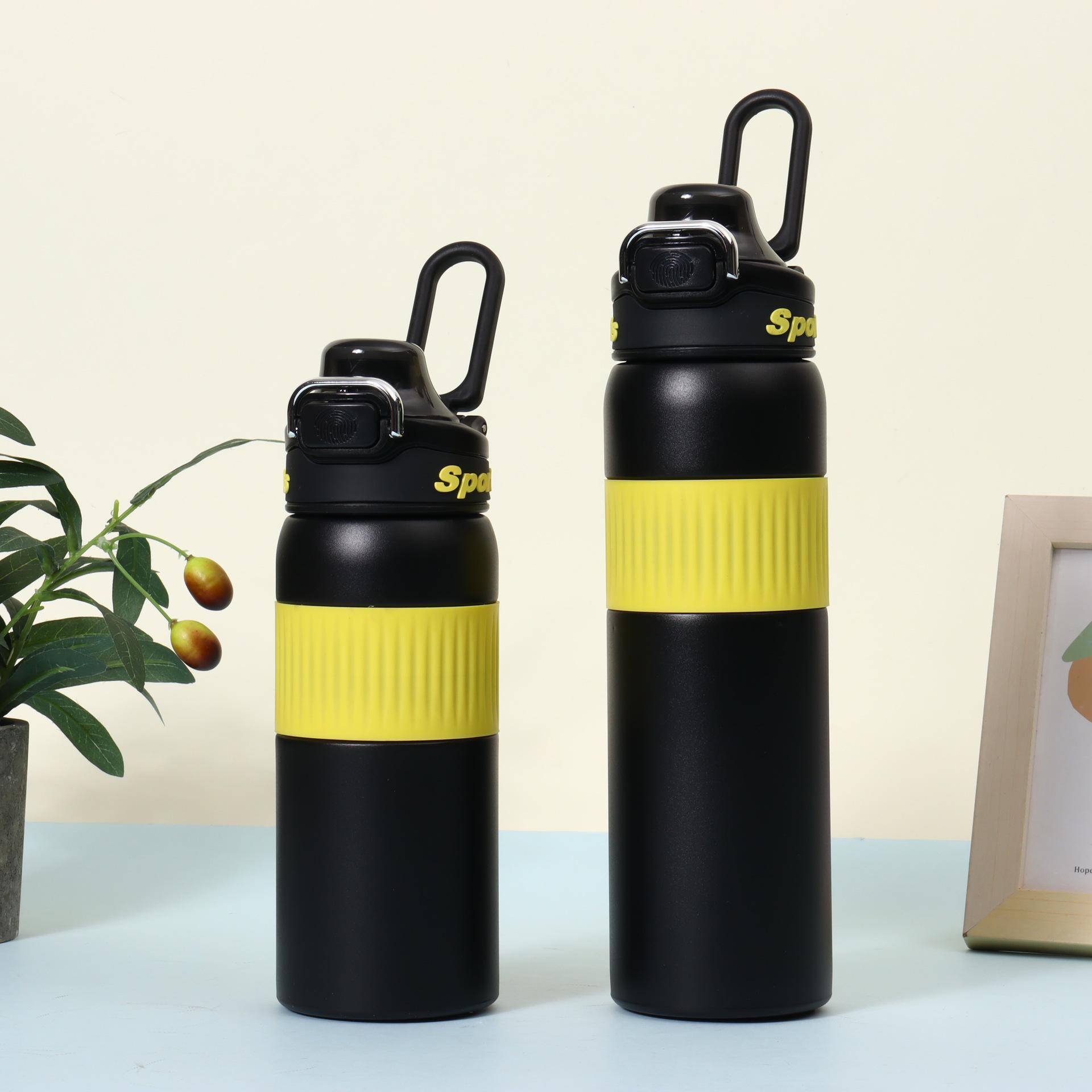Large Capacity 304 Stainless Steel Sports Thermos with Handle 500ml жовтий
Large Capacity 304 Stainless Steel Sports Thermos with Handle 500ml жовтий