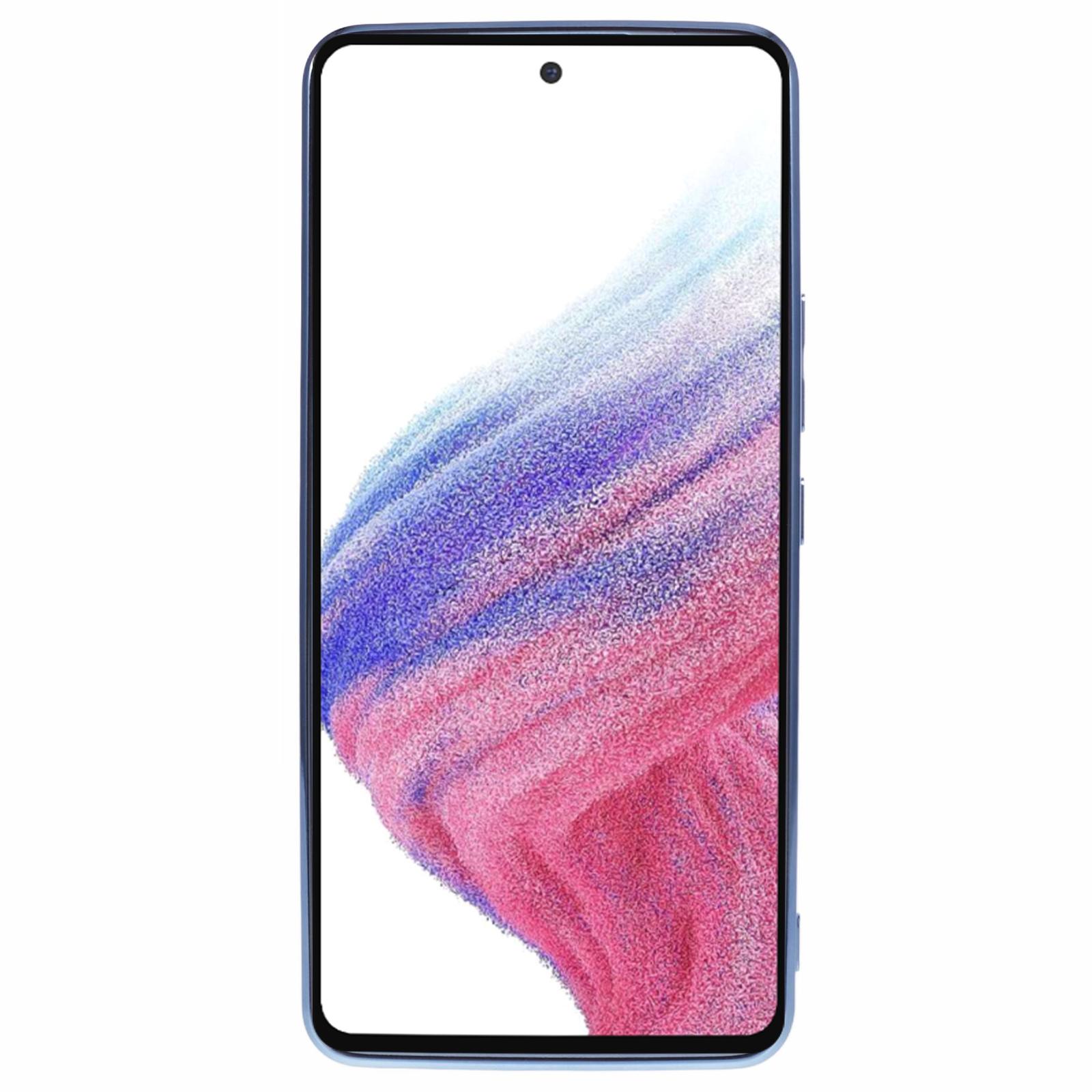 For Samsung Galaxy A52 4G/5G/A52s 5G TPU Case with Heart Chain Strap,Electroplating Phone Cover Blue
For Samsung Galaxy A52 4G/5G/A52s 5G TPU Case with Heart Chain Strap,Electroplating Phone Cover Blue