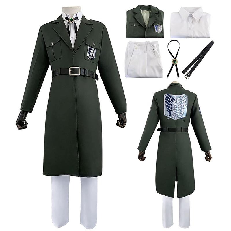 Косплей Костюм Атака Титанов Аниме Shingeki No Kyojin Пальто Куртка Солдата Обмундирование Разведкорпуса для Хэллоуина Тематической Вечеринки Взрослый S&Attack on Titan
Косплей Костюм Атака Титанов Аниме Shingeki No Kyojin Пальто Куртка Солдата Обмундирование Разведкорпуса для Хэллоуина Тематической Вечеринки Взрослый S&Attack on Titan