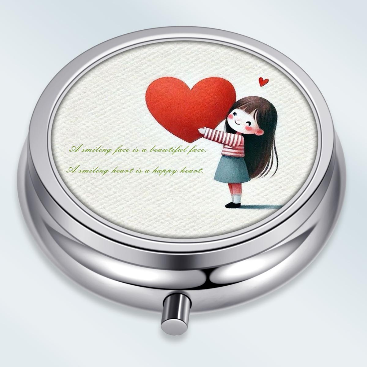 Portable Pill Box with 3 Compartments, Mini Metal Medicine Organizer Case, Cute Printed Pill Container for Vitamins, Pills, Jewelry, Travel, Daily Use разноцветный
Portable Pill Box with 3 Compartments, Mini Metal Medicine Organizer Case, Cute Printed Pill Container for Vitamins, Pills, Jewelry, Travel, Daily Use разноцветный