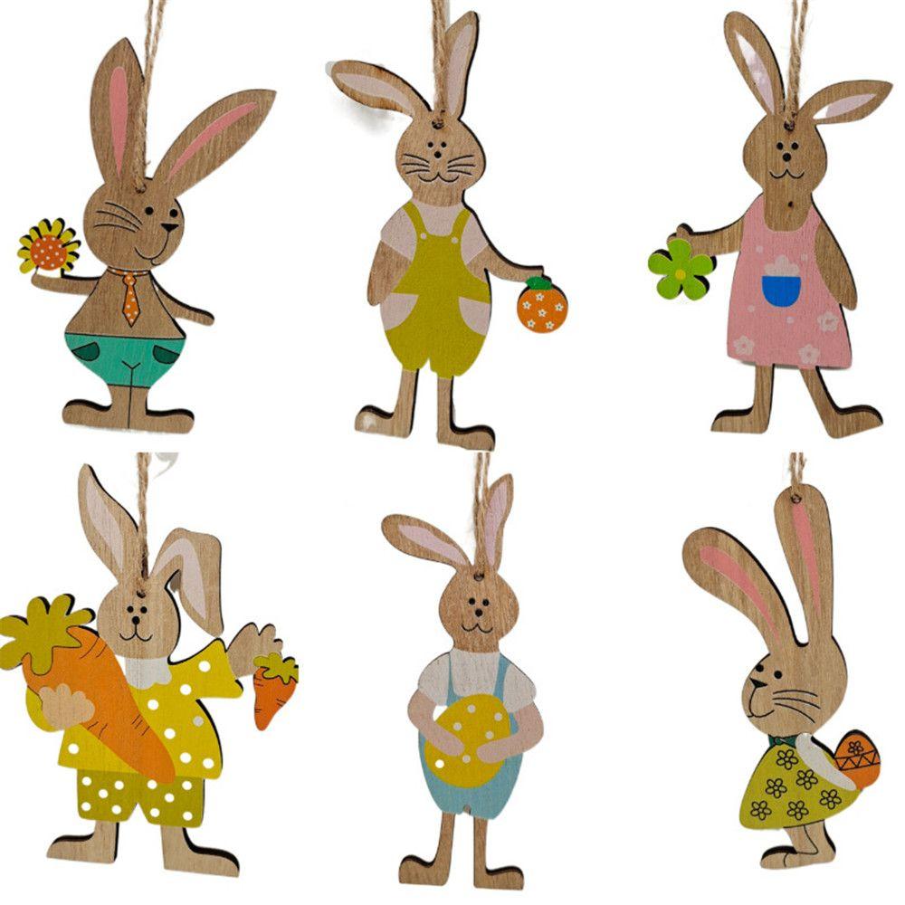 Desktop Decor Home Decorations Easter Ornaments Happy Easter DIY Wood Crafts Easter Rabbit
Desktop Decor Home Decorations Easter Ornaments Happy Easter DIY Wood Crafts Easter Rabbit
