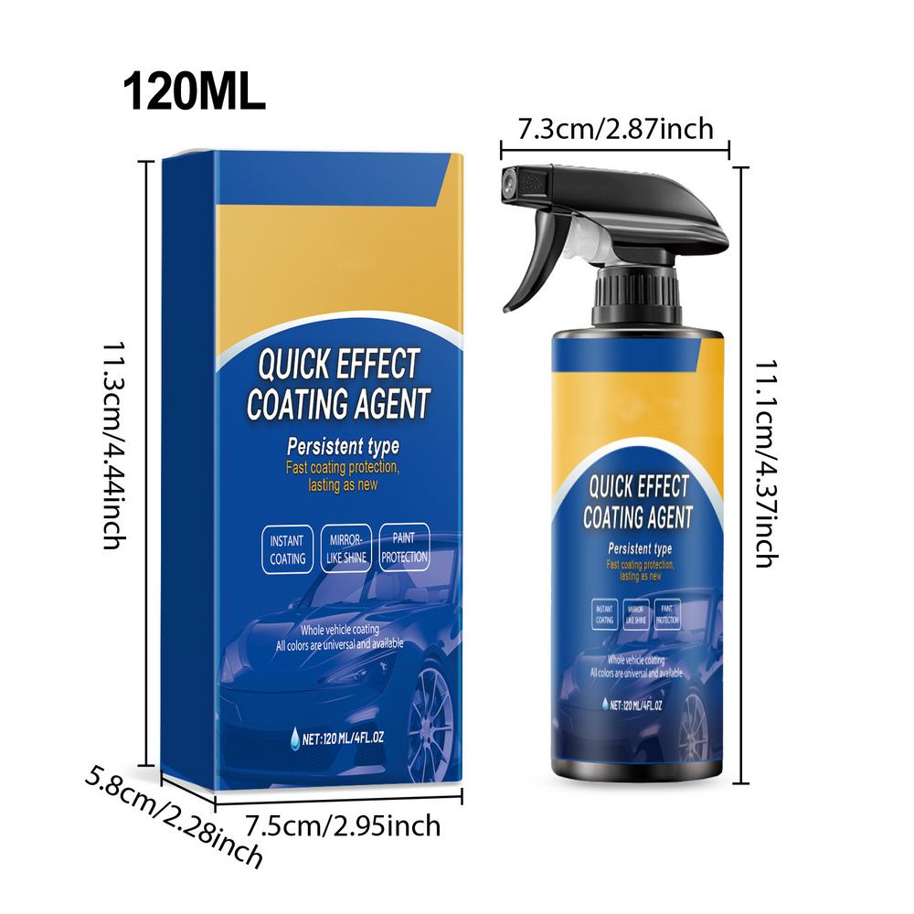 Car Coating Spray Quick Effect Coating Spray Car Fast-Acting Coating Spray Multi-functional Coating Renewal Agent High
Car Coating Spray Quick Effect Coating Spray Car Fast-Acting Coating Spray Multi-functional Coating Renewal Agent High