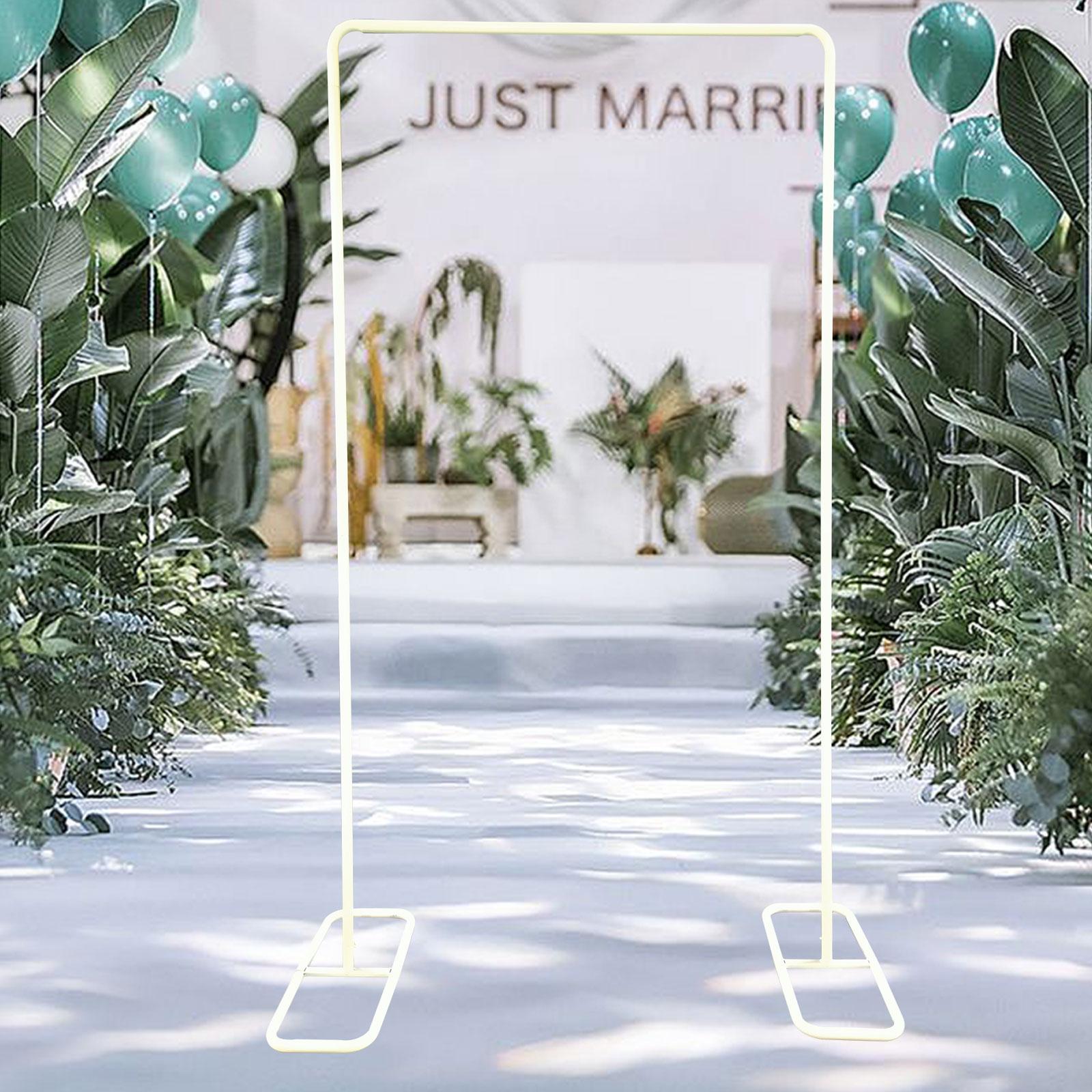 Metal Wedding Arch Frame Garden Party Decor Backdrop Stand 2*1m Flower Rack Prop For Birthday Party, Bachelor Party, Baby Shower білий
Metal Wedding Arch Frame Garden Party Decor Backdrop Stand 2*1m Flower Rack Prop For Birthday Party, Bachelor Party, Baby Shower білий