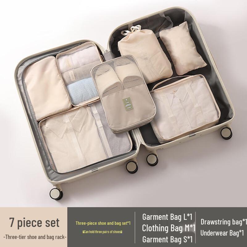 7-Piece Travel Storage Organizer Set
7-Piece Travel Storage Organizer Set