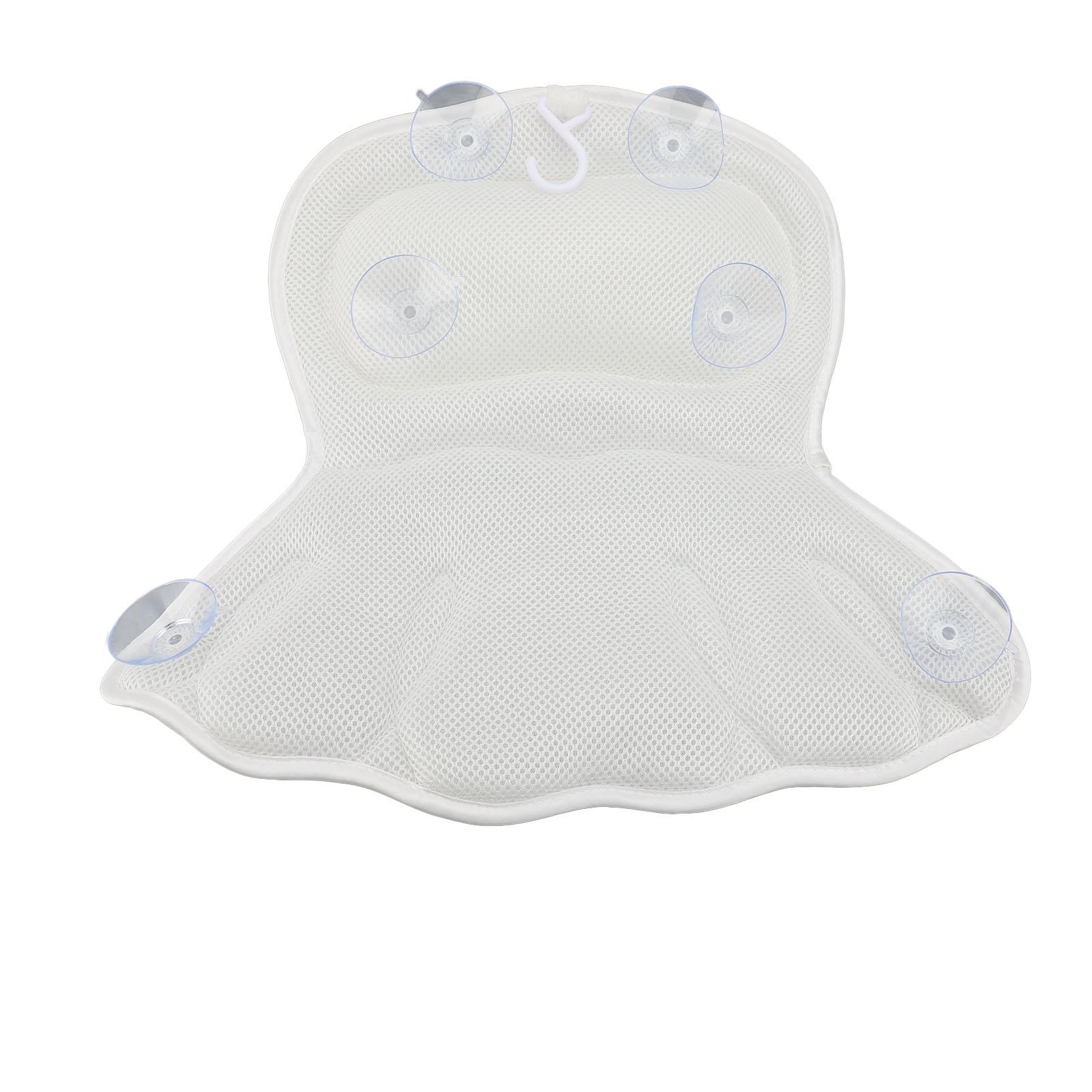 4D Bath Pillow Machine Washable Bathtub Headrest Bathtub Pillow with 6 Suction Cups and Hook for Bat Dark Gray
4D Bath Pillow Machine Washable Bathtub Headrest Bathtub Pillow with 6 Suction Cups and Hook for Bat Dark Gray