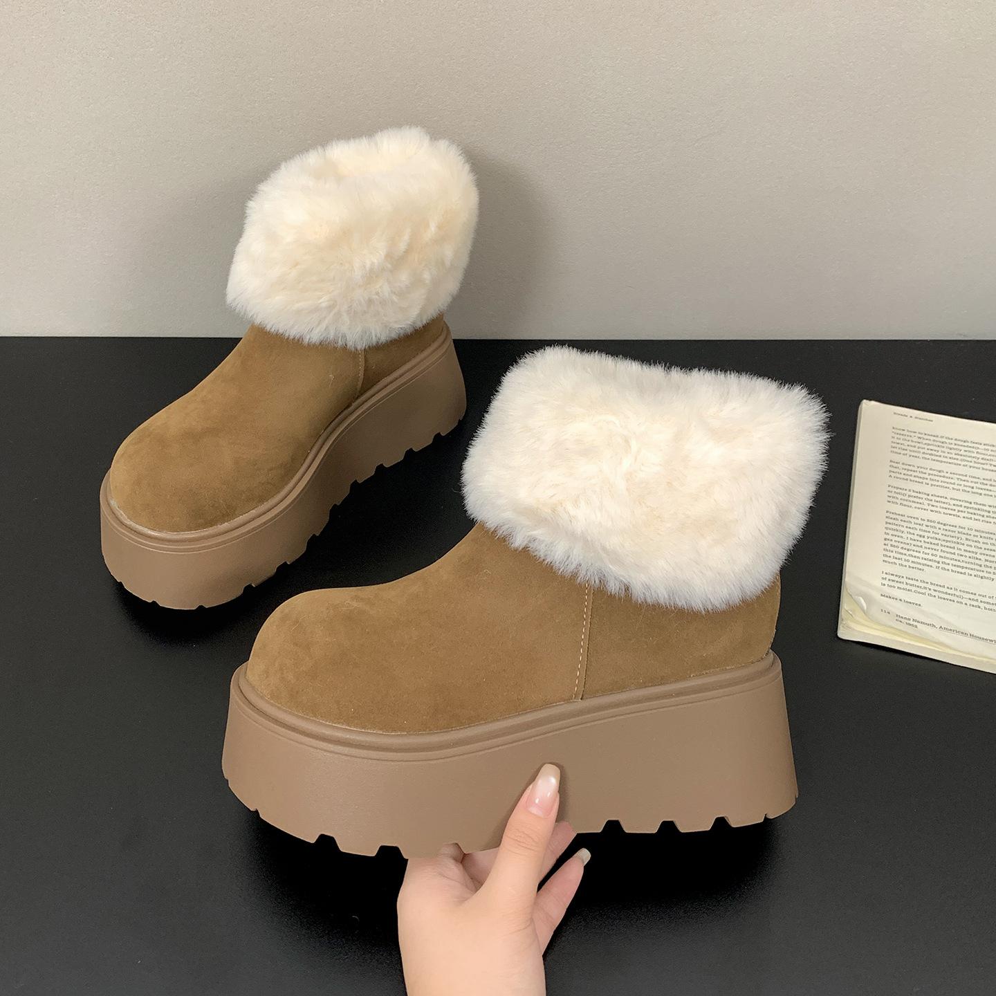 Винтажные туфли на платформе Женские меховые зимние сапоги Комфортное увеличение роста Сохранение тепла Хлопковые короткие ботильоны Зимняя женская плюшевая обувь 35
Винтажные туфли на платформе Женские меховые зимние сапоги Комфортное увеличение роста Сохранение тепла Хлопковые короткие ботильоны Зимняя женская плюшевая обувь 35