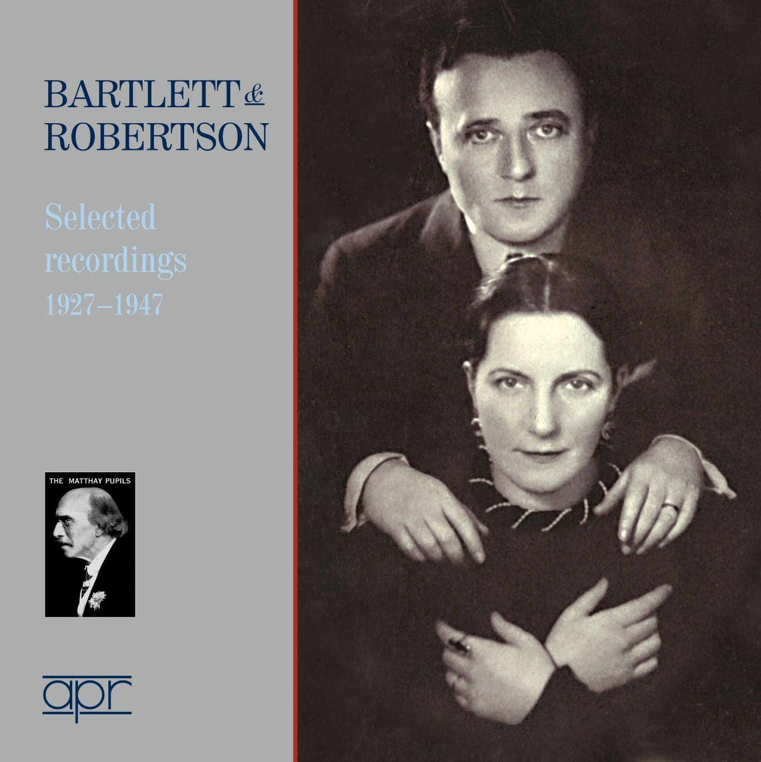 CD BARTLETT / ROBERTSON - Various: Selected Recordings 1 APR6012 France Classical Used
CD BARTLETT / ROBERTSON - Various: Selected Recordings 1 APR6012 France Classical Used