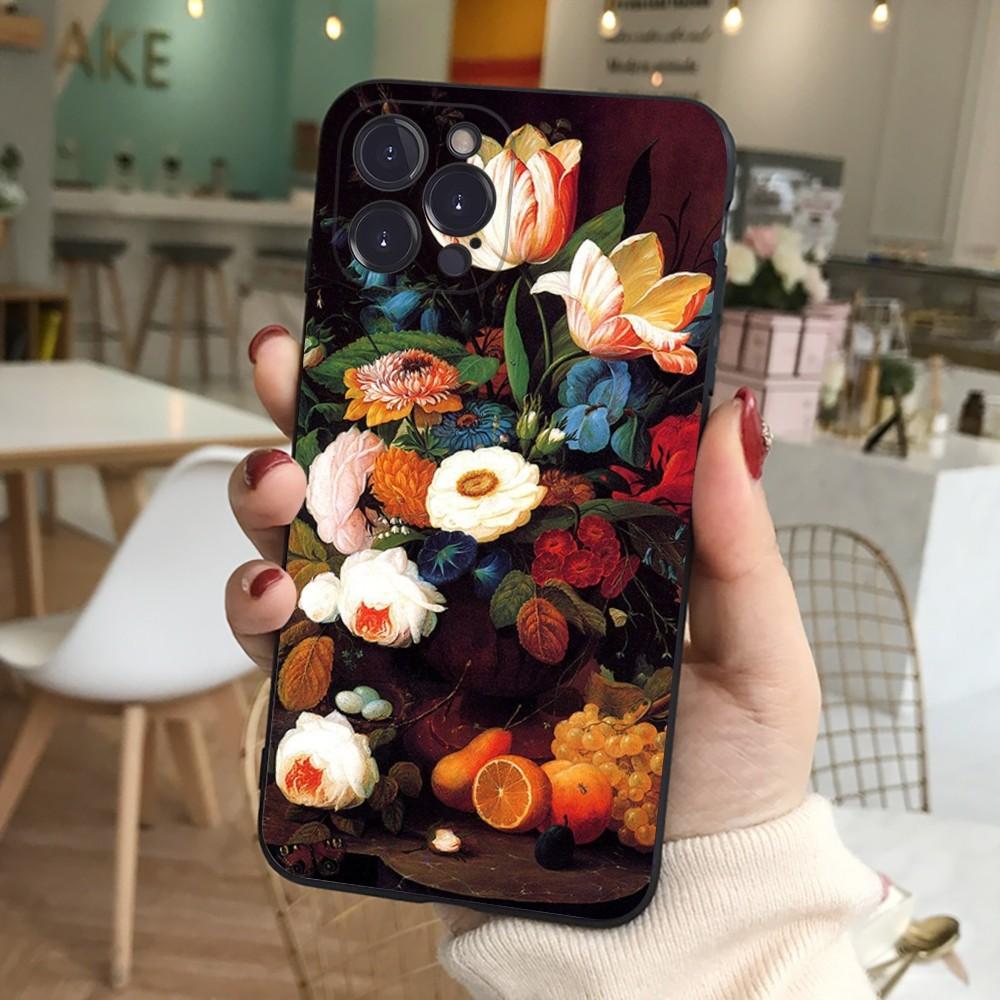 Classic Painting Flower Aesthetic Art Phone Case Silicone Soft for iphone 16 15 14 13 12 11 Pro Mini XS MAX Plus X Cover iPhone 15 plus
Classic Painting Flower Aesthetic Art Phone Case Silicone Soft for iphone 16 15 14 13 12 11 Pro Mini XS MAX Plus X Cover iPhone 15 plus