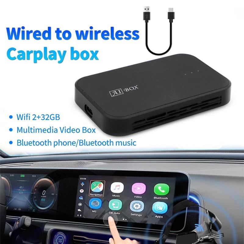 Проводной к беспроводной CarPlay Intelligent Box Android Auto адаптер для оригинального автомобиля с проводной автомобильной игрой Voice WiFi Bluetooth 32 ГБ
Проводной к беспроводной CarPlay Intelligent Box Android Auto адаптер для оригинального автомобиля с проводной автомобильной игрой Voice WiFi Bluetooth 32 ГБ