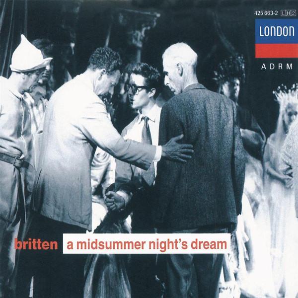 CD BENJAMIN BRITTEN - A Midsummer Night s Dream 4256632 London Records 1990 Europe Classical Used
CD BENJAMIN BRITTEN - A Midsummer Night s Dream 4256632 London Records 1990 Europe Classical Used