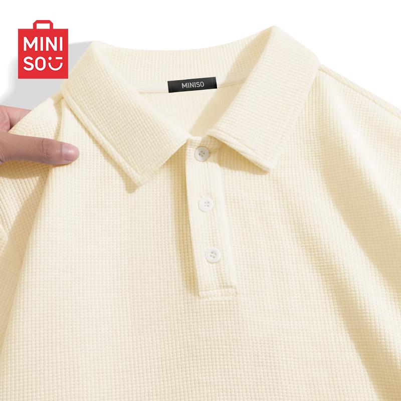 MINISO Men s Waffle Knit Short-Sleeve Polo Shirt 3XL
MINISO Men s Waffle Knit Short-Sleeve Polo Shirt 3XL