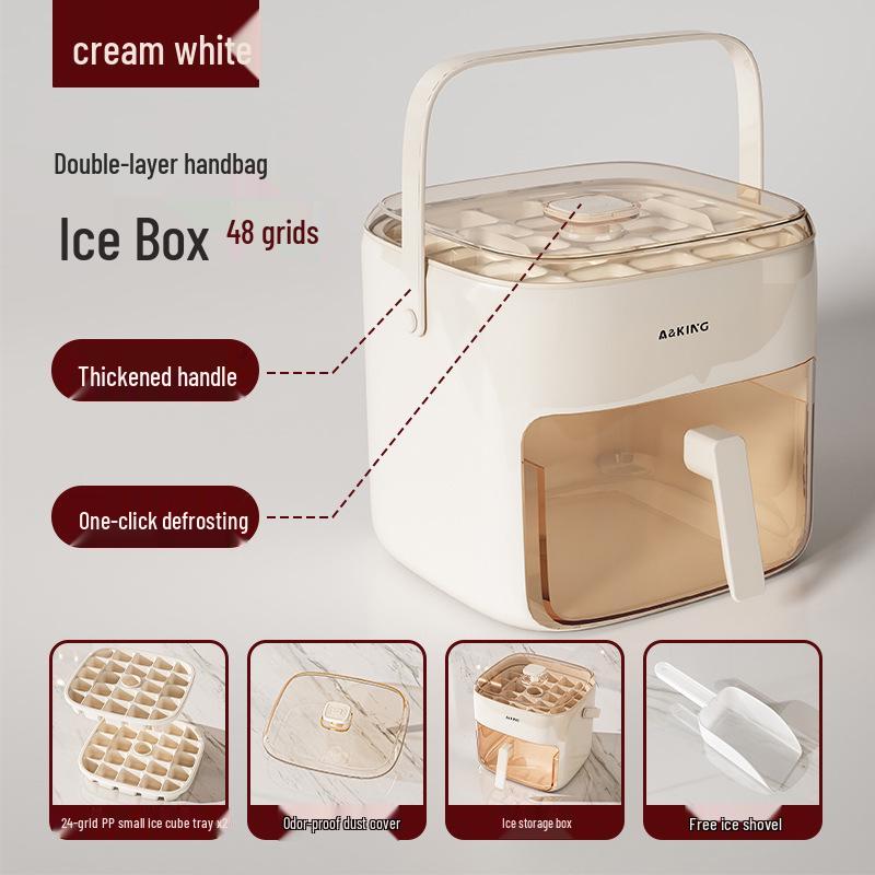 One-Key Ice Tray Mold Set: Food-Grade, Convenient Ice Cube Tray & Bucket for Home Use белый
One-Key Ice Tray Mold Set: Food-Grade, Convenient Ice Cube Tray & Bucket for Home Use белый
