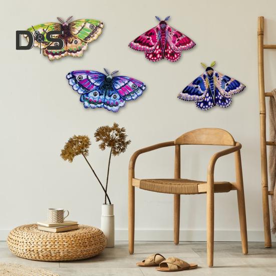 2Pcs Wooden Butterfly Statue Vivid Butterfly Stacked Tray Decoration Spring-Themed Ornament with Different Patterns синій/рожевий
2Pcs Wooden Butterfly Statue Vivid Butterfly Stacked Tray Decoration Spring-Themed Ornament with Different Patterns синій/рожевий