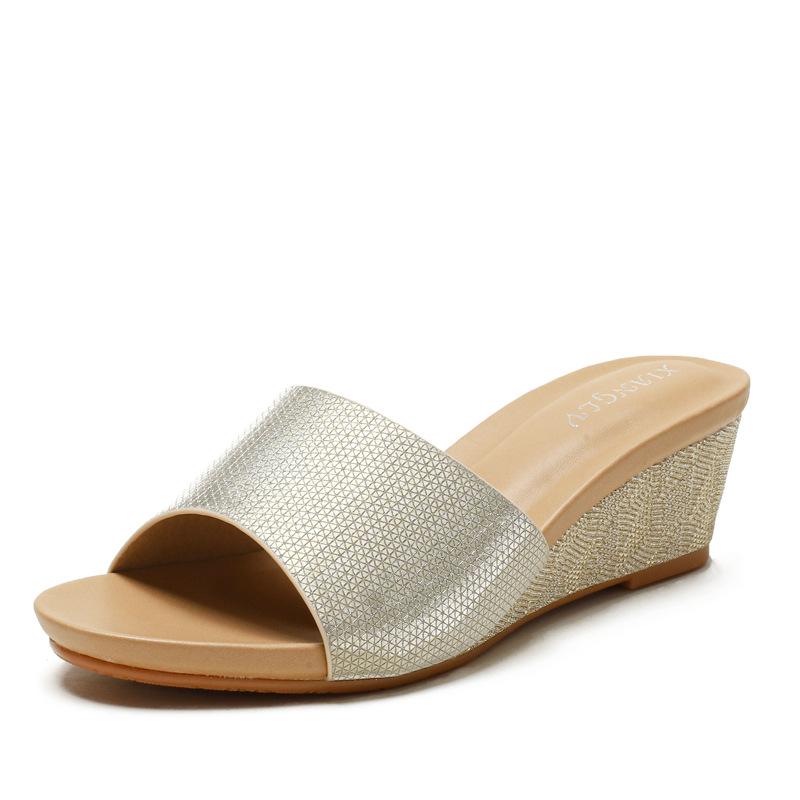 - Sandals fashion open-toed summer new versatile thick bottom small slope heel wear simple and comfortable slippers women 36
- Sandals fashion open-toed summer new versatile thick bottom small slope heel wear simple and comfortable slippers women 36