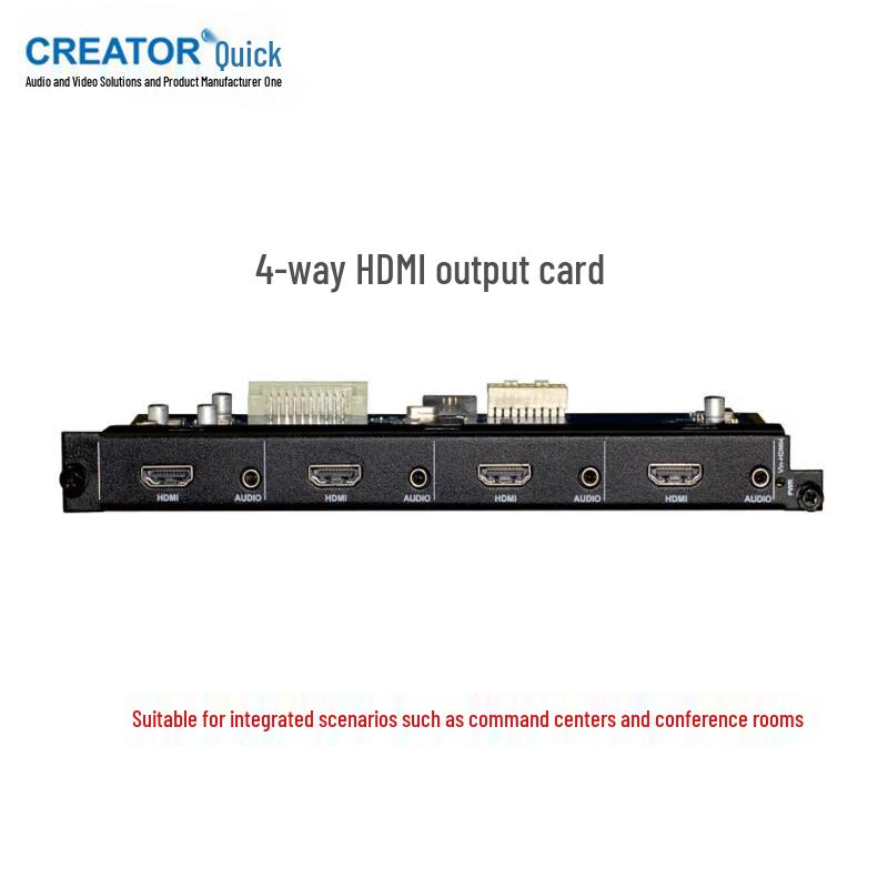 CREATOR PMAX-OUT HDMI 4-Channel Output Card (CN version)
CREATOR PMAX-OUT HDMI 4-Channel Output Card (CN version)