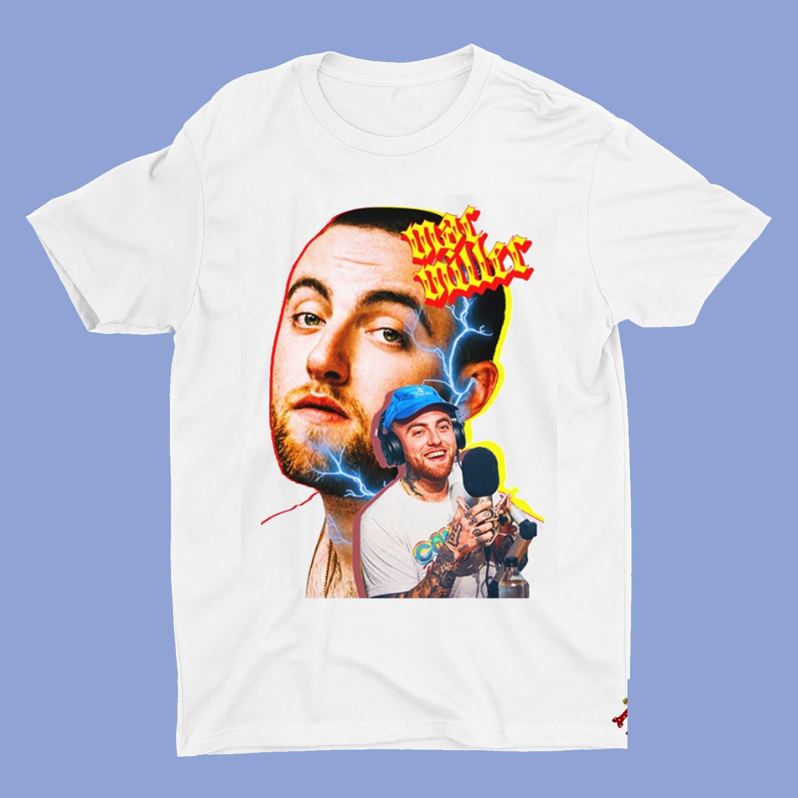 MAC MILLER White Short Sleeve Cotton T-Shirt Unisex All Size S to 2345XL 2XL
MAC MILLER White Short Sleeve Cotton T-Shirt Unisex All Size S to 2345XL 2XL