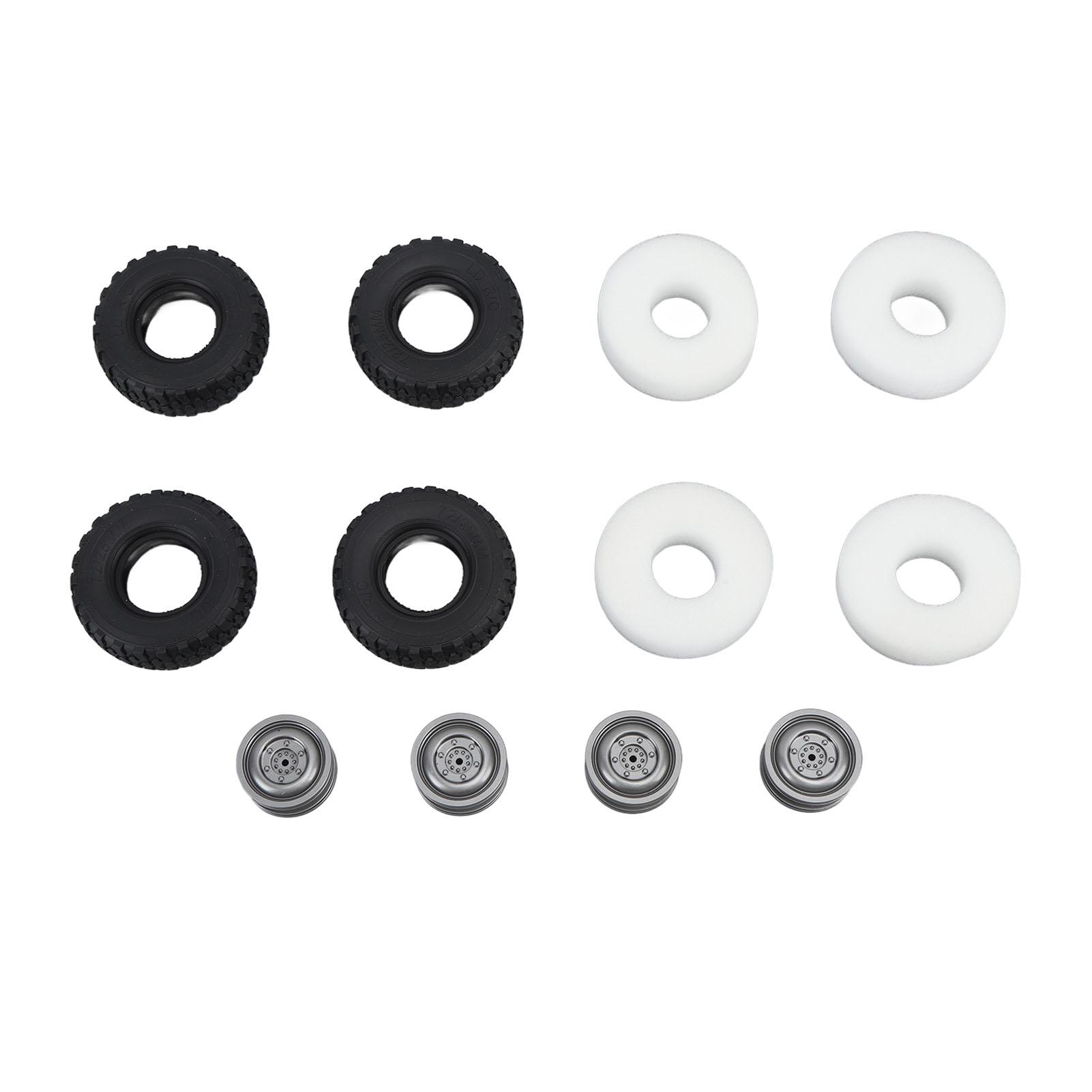 4PCS RC Car Tire RC Wheel Rubber Plastic Wheel Rims Sponge Inserts Strong Grip RC Car Parts for WPL
4PCS RC Car Tire RC Wheel Rubber Plastic Wheel Rims Sponge Inserts Strong Grip RC Car Parts for WPL