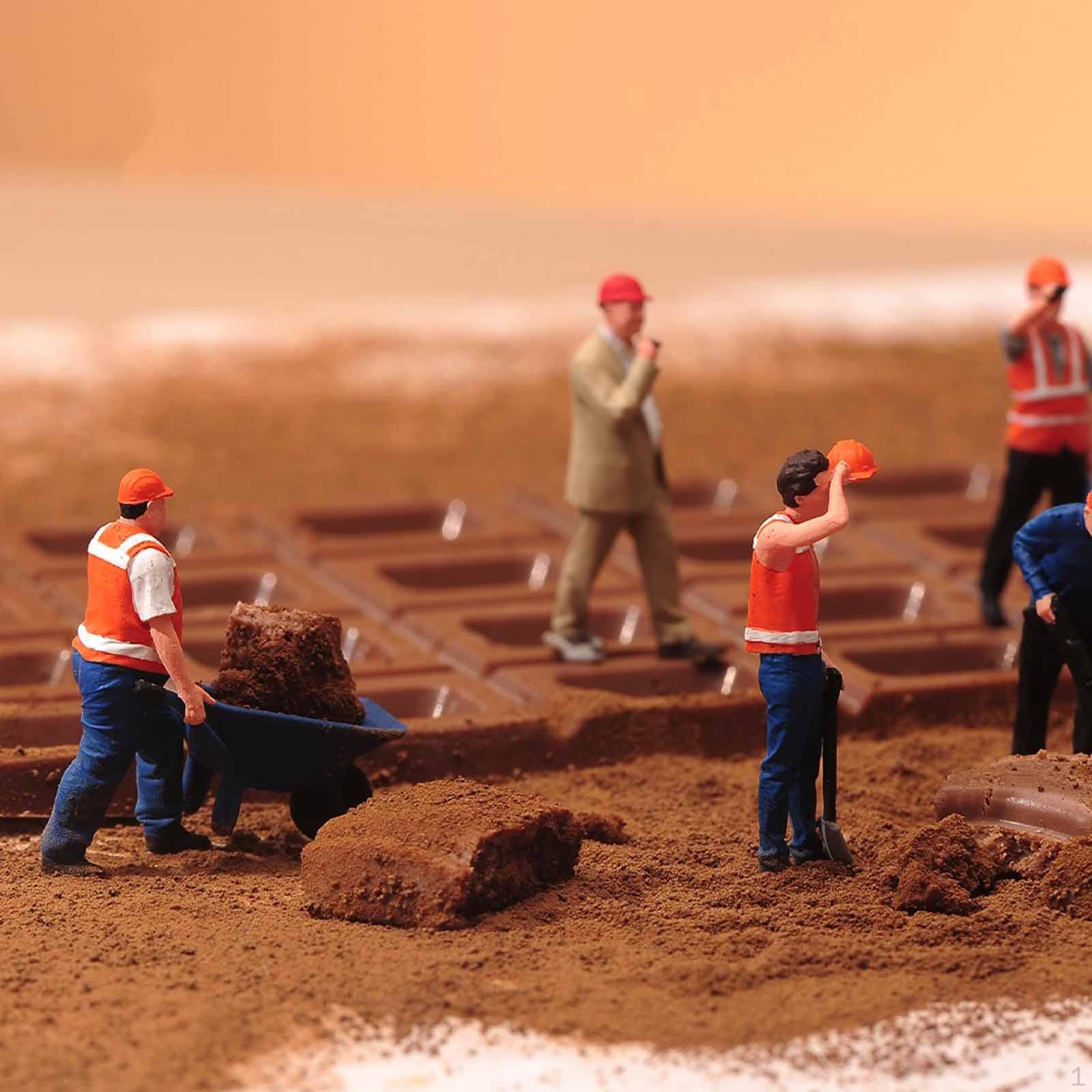 1/64 Scale Miniature Figures Model Tiny People Figurine Construction Building Workers Diorama Worker Style A
1/64 Scale Miniature Figures Model Tiny People Figurine Construction Building Workers Diorama Worker Style A