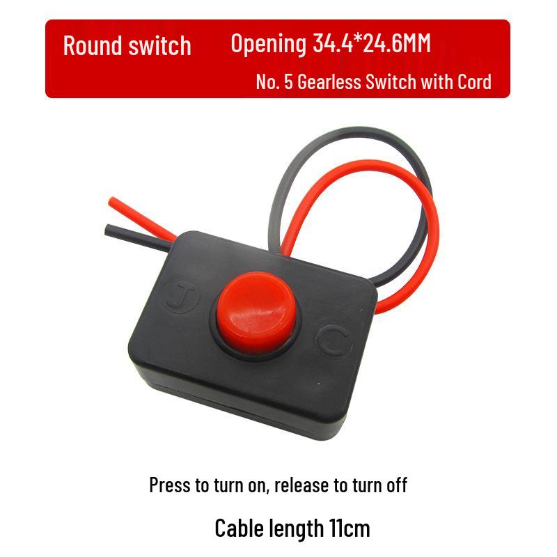 Compact 12V/24V Horn and Daytime Running Light Switch for Motorcycles and Electric Vehicles
Compact 12V/24V Horn and Daytime Running Light Switch for Motorcycles and Electric Vehicles