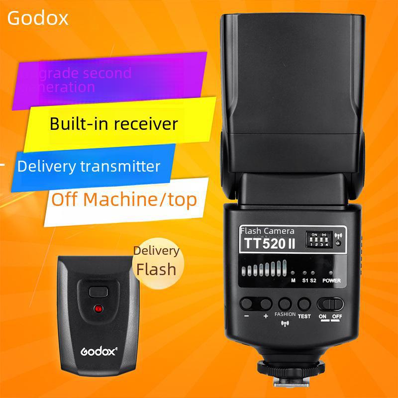«Универсальная вспышка Godox TT520II для зеркальных камер — внешний заполняющий свет с горячим башмаком»
«Универсальная вспышка Godox TT520II для зеркальных камер — внешний заполняющий свет с горячим башмаком»