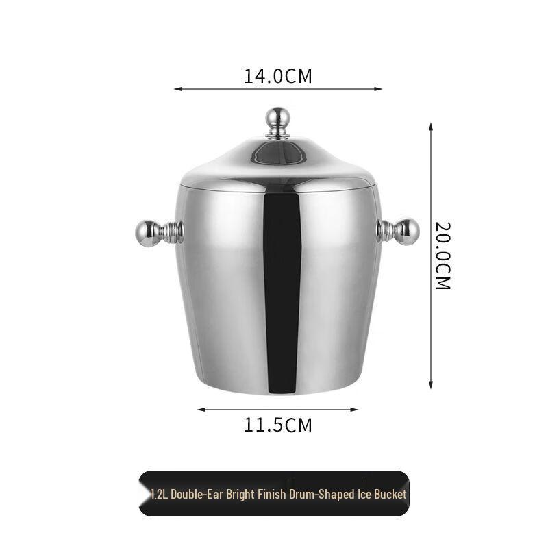 Двухслойное ведро для льда из нержавеющей стали Xuankunpai
Двухслойное ведро для льда из нержавеющей стали Xuankunpai