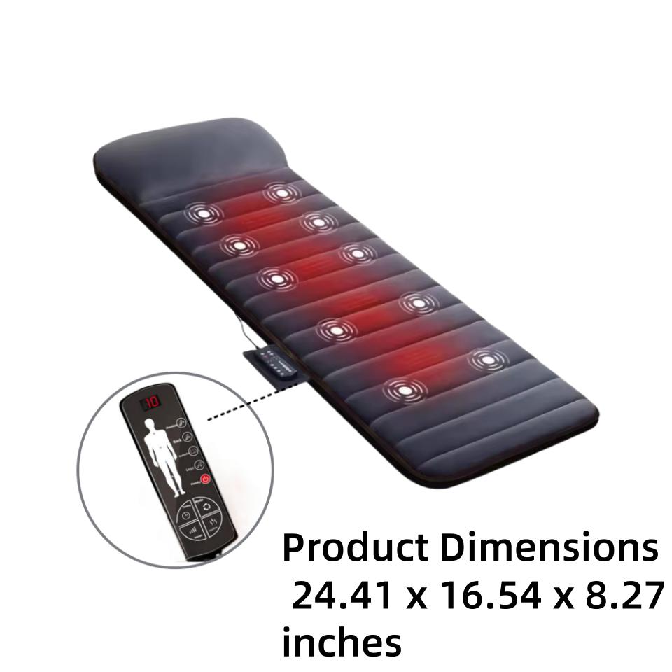 Электрический массажный матрас для всего тела с подогревом, разминающий, вибрирующий, для расслабления шеи и спины, с ручным управлением, поясничной подушкой безопасности, подушкой EU Plug
Электрический массажный матрас для всего тела с подогревом, разминающий, вибрирующий, для расслабления шеи и спины, с ручным управлением, поясничной подушкой безопасности, подушкой EU Plug