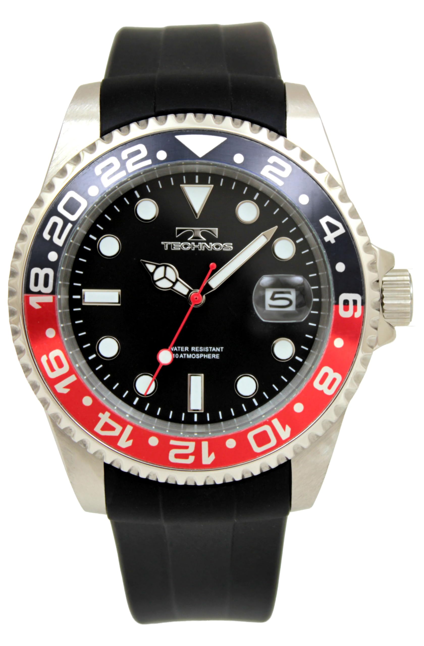 Technos T6C28SH Men s Date Watch, 100th Anniversary Model, Black
Technos T6C28SH Men s Date Watch, 100th Anniversary Model, Black